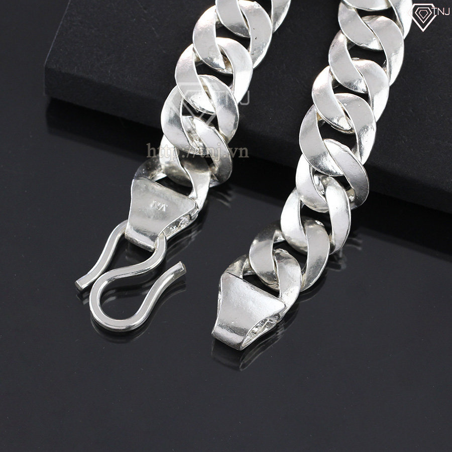 Lắc tay bạc nam mắt xích LTA0002